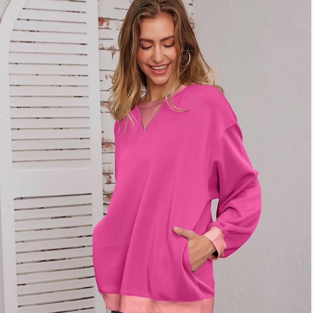 Women's Pink Sweatshirt